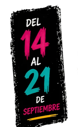 Del 14 al 21 de septiembre