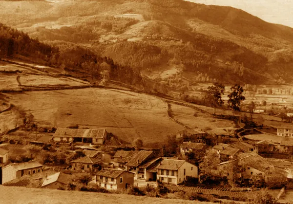 Vista de la Villa de San Mateo, Cantabria